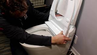 How to Install a Smart Bidet Toilet [upl. by Goltz]