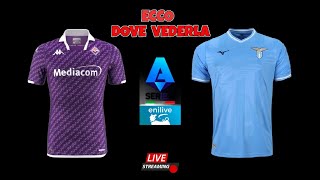 Fiorentina vs Lazio  Serie A  live [upl. by Eiramit]