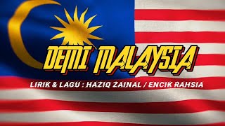 MZBZ  DEMI MALAYSIA Official Lirik Video Lagu Kemerdekaan 2024 [upl. by Xela]