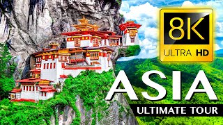 ASIA The Ultimate TOUR in 8K ULTRA HD  33 COUNTRIES in ONE VIDEO [upl. by Siobhan]