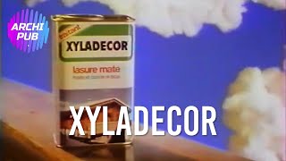 Publicité lasure Xyladecor  1986 [upl. by Alesiram748]