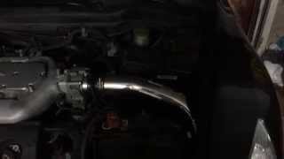 2007 Honda Accord 30L V6 post Injen Cold Air Intake installation [upl. by Nitsug]