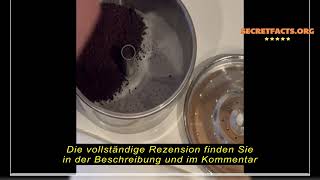 Produktbewertung Coletti Klassische EmailleKaffeemaschine schwarz 12 Tassen – die originale mo [upl. by Ahset]