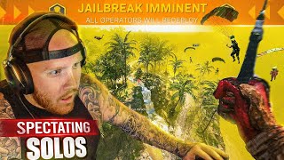 I SPECTATED SOLOS BUT WON CRAZIEST JAILBREAK ENDING IN WARZONE HISTORY [upl. by Eiramassenav324]