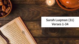 Fahm AlQuran en Creole  Surah Luqman 134 [upl. by Allenod376]