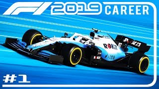 F1 2019 Career Mode  WILLIAMS ROAD TO GLORY  Australian GP Season 1 [upl. by Asillem]