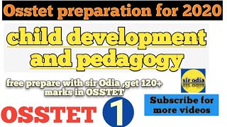 child development and pedagogyconcept quefor OTET2020 CTET ll odisha teacher jobs [upl. by Nnylram]