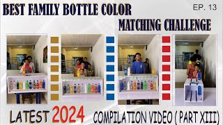 NEW FAMILY GAME SHOW🚨 BEST AMAZING BOTTLE COLOR MATCHING CHALLENGE  LATEST 2024 COMPILATION VIDEO [upl. by Bodkin]