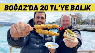 Boğazda 20 TLye balık yedik I YENİKÖY LEZZET REHBERİ [upl. by Brosy309]