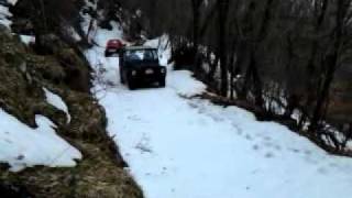 Fiat campagnola e Proto suzuki sulla neve [upl. by Halsey764]