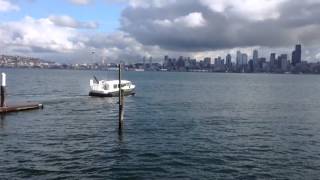 Hovercraft Boat spotted in Seattle 2 [upl. by Ynehpets]