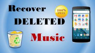 Free to Recover Deleted Music Audios amp Voice Recordings on Android [upl. by Tserof]