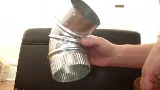 How to elbows for round ductwork [upl. by Vedi]