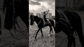 Dhruhi amp Horse  horse horses ghoda horseriding horselover ytvideo shortsfeed dhruhi dhruvi [upl. by Neerual334]