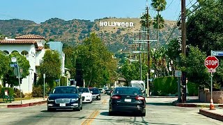 4K Driving in Los Angeles CA  From Venice to Hollywood [upl. by Nirrac]