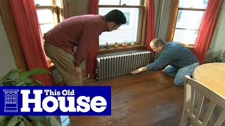 How to Quiet a Banging Steam Radiator  This Old House [upl. by Marga]