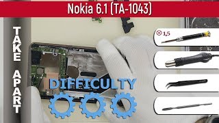 How to disassemble 📱 Nokia 61 TA1043 Take apart Tutorial [upl. by Mulvihill448]