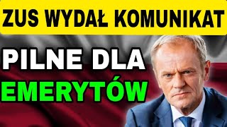 PILNE DLA EMERYTÓW 14 emerytura 2024  Nowa Tabela Netto ZUS ujawnia oficjalne wyliczenia [upl. by Urita]