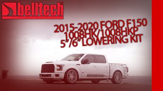 Belltech F150 New 5quot6quot Full Lowering Kit for 20152020 F150s [upl. by Id]