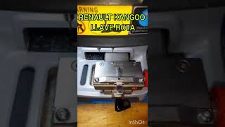 RENAULT KANGOO 2013 LLAVE ROTA SERVICIO DE URGENCIA [upl. by Elah]