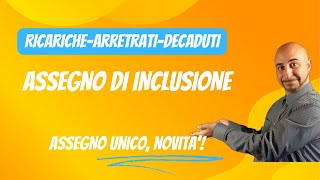 ASSEGNO DI INCLUSIONE [upl. by Fitting310]