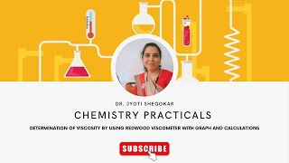 Determination of Viscosity by using Redwood Viscometer with graph and Calculations [upl. by Janine]