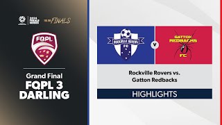 FQPL 3 Darling Downs Men Grand Final  Rockville Rovers vs Gatton Redbacks Highlights [upl. by Trauner]