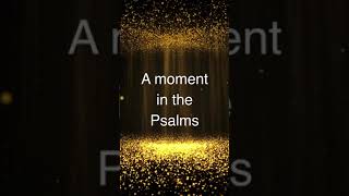 A Moment in the Psalms with Rev Jeff [upl. by Gnart]