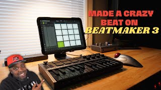 Made A Crazy Beat on iPad with BeatMaker 3 🔥 [upl. by Row]