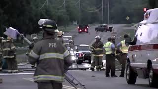 Fatal Plane Crash Plainville Robertson Airport CT planecrash news breakingnews [upl. by Yedsnil344]