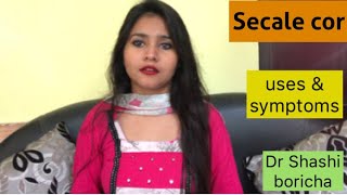 Secale cor homeopathic medicine uses and symptoms [upl. by Anailil]