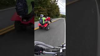 Honda Trx250x wheelie [upl. by Peer]