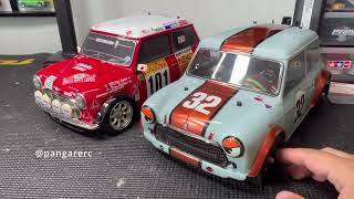 Tamiya Mini Cooper M01 and M03 [upl. by Burt]