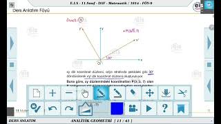 11 Sınıf Matematik  Analitik Geometri  2 📏 [upl. by Annua]