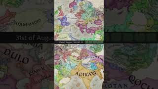 India Formed In 1066 Time lapse crusaderkings3 [upl. by Eneja244]