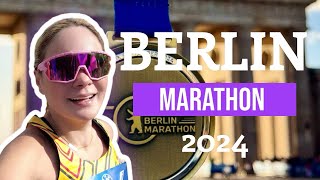 Berlin Marathon 2024 Race Day Vlog [upl. by Adnertal306]