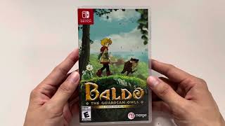 Baldo The Guardian Owls Nintendo Switch Unboxing [upl. by Charline]