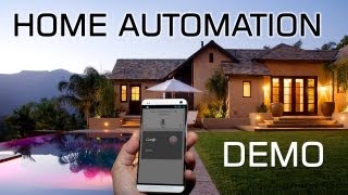 Android Home Automation Demo MiCasa Verde [upl. by Corenda]