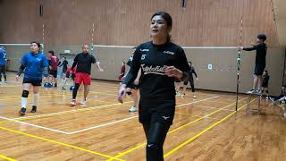 日田市ソフトバレーボール フリー大会VS Shuna [upl. by Eixirt]