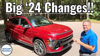 2024 Hyundai Kona Review amp Drive  A LOT Has Changed for 2024 [upl. by Etnauq]