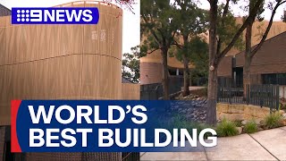 Sydney public school named World Building of the Year  9 News Australia [upl. by Llednor190]