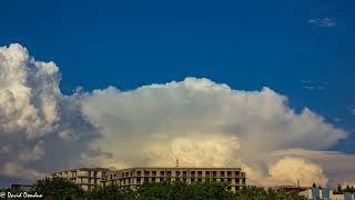 Powerfull cumulonimbus timelapse Tbilisi Gerogia 7112024 [upl. by Ashia]