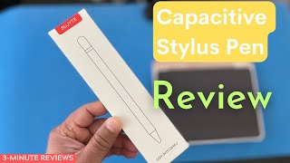 Capacitive Stylus Pen Review and Demo [upl. by Llevart712]