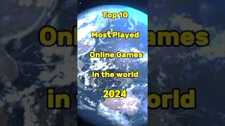 TOP 10 most Popular Games in 2024 shorts top10games [upl. by Heeley170]