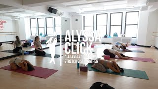 Alyssa Click  All Levels Yoga Flow Stretch amp Strengthen  bdcnyc [upl. by Anatniuq]