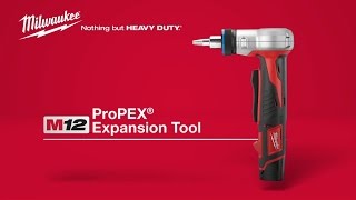 Milwaukee® M12™ ProPEX® Expansion Tool 243222 [upl. by Dulciana]