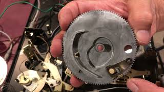 Garrard SL95 SL72 Turntable Repair Part 4 Cam Assembly [upl. by Alisa]