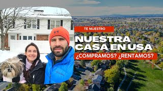 Nuestra casa en USA  El nuevo hogar de Es con Acento  Chisme completo [upl. by Maxia]