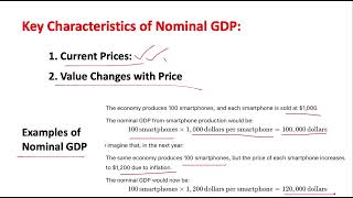 202 Nominal vs Real GDP  Macroeconomics [upl. by Hcone151]