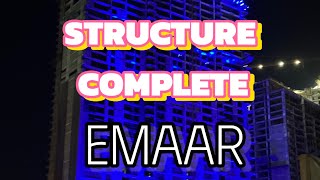 Emaar Panorama Towers Karachi ka structure hogaya hai complete [upl. by Jilleen]